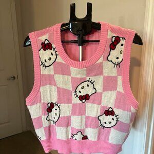 Hello Kitty Sweater Vest - XXL!